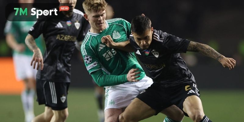 Chạm trán trước đây của Newcastle United vs Qarabag FK