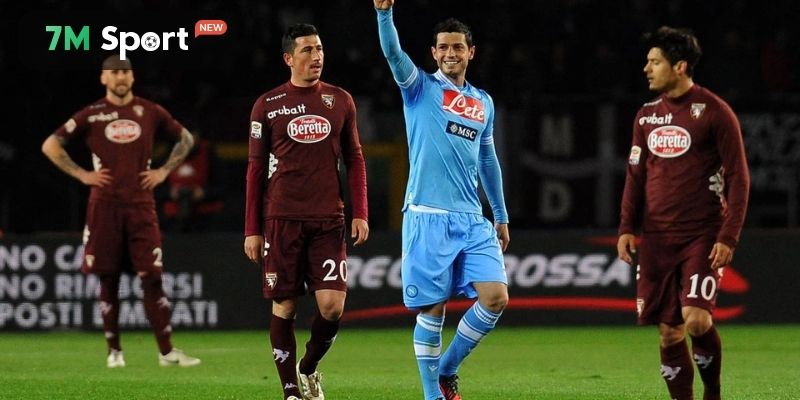 Chạm trán trước đây của Napoli vs Torino